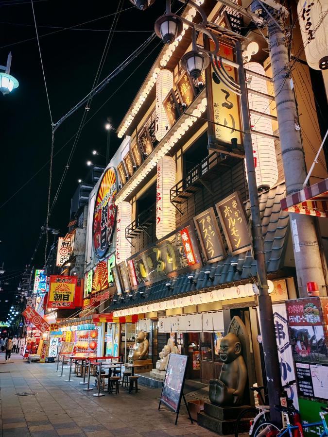 Wutong-40 Minutes Direct To Kansai Airport And 5 Minute Walk To Jr Or Subway Or Nankai Line And 1 Minute To Tsutenkaku The Landmark Of Osaka And Many Japanese Bistros Nearby Ngoại thất bức ảnh